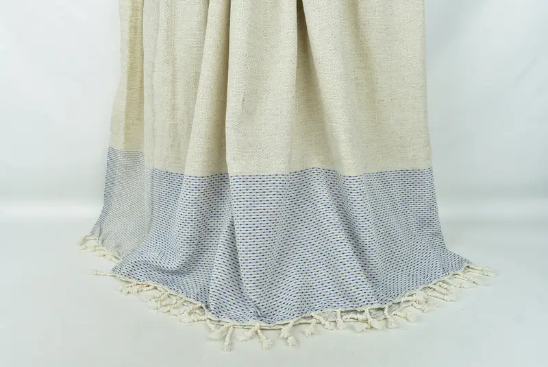 Housewarming Gift, 96x96 Cotton Polka Dot Towel, Woven Throw Blanket, Turkish Beach Blanket, Bridesmaid Gifts, Mother Of The Groom Gift - 8