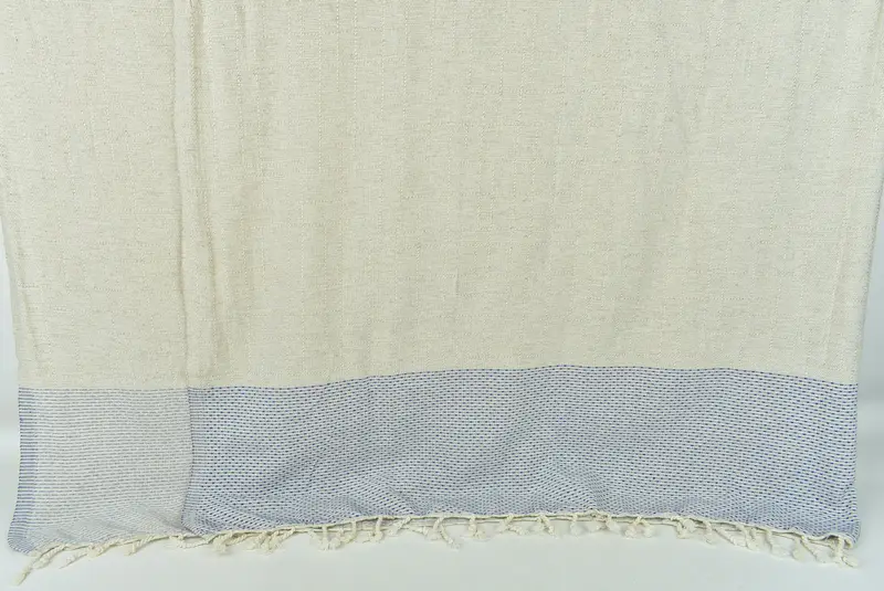 Housewarming Gift, 96x96 Cotton Polka Dot Towel, Woven Throw Blanket, Turkish Beach Blanket, Bridesmaid Gifts, Mother Of The Groom Gift - 7
