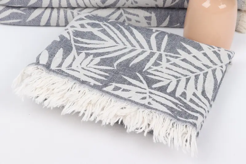 64x40 Cotton Floral Patterned Towel, Monogram Turkish Towel, Wedding Towel, Bridesmaid Proposal Gift, Custom Wedding Gift, Personalized Wedding Gift - 6