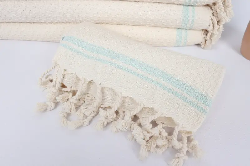 Valentines Day Gift For Him, Turkish Hand Towel, Personalized Kitchen Towel, Home Decor Gifts, 38x18 Cotton Striped Towel, Monogram Kitchen Towel - 4
