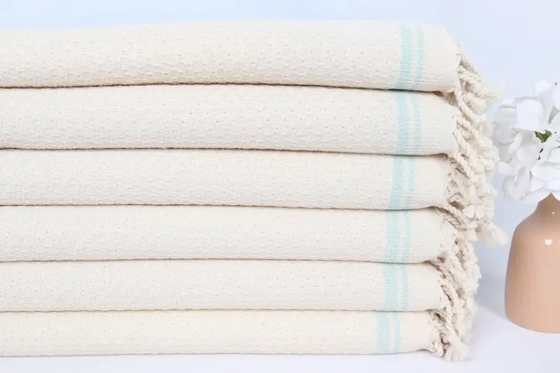 Valentines Day Gift For Him, Turkish Hand Towel, Personalized Kitchen Towel, Home Decor Gifts, 38x18 Cotton Striped Towel, Monogram Kitchen Towel - 3