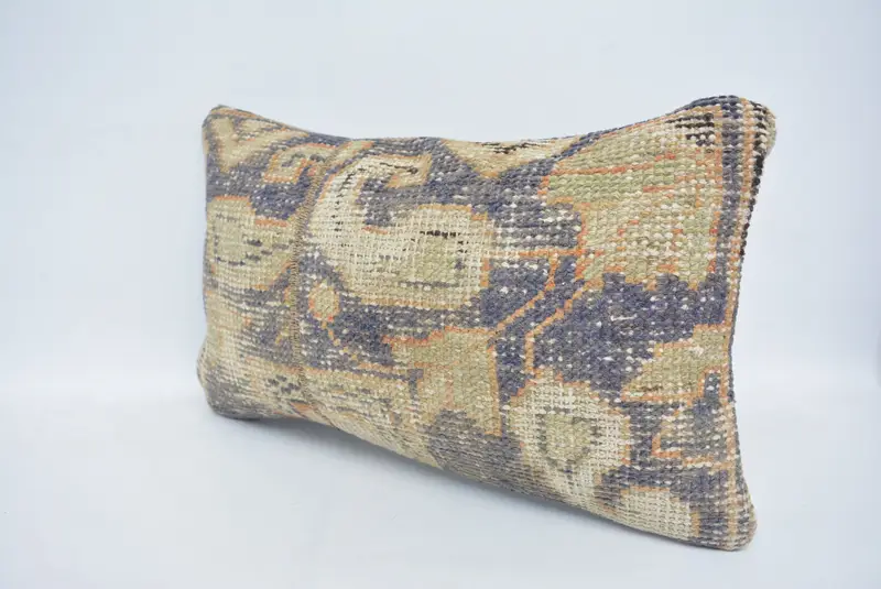 Pillow for Sofa, 12x20 Beige Pillow Cover, Ethnical Kilim Rug Pillow, Pillow for Couch, Designer Throw Cushion Case, Pillow Cover - 4