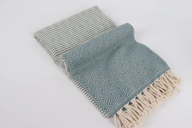 Bachelor Gift, Wedding Gift, Peshtemal Towel, Turkish bath towel, Spa Gift Towel, 70x40 Cotton Chevron Towel, Fringed Turkish towel for poolside - 6