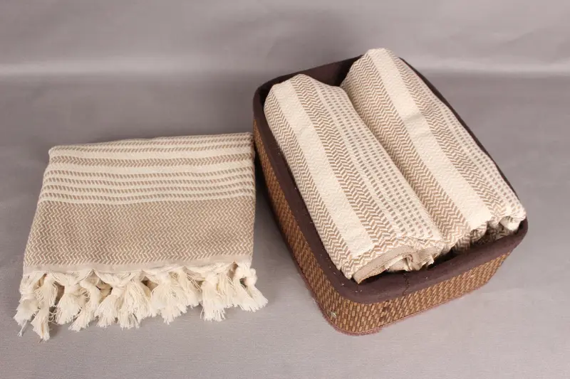 70x40 Cotton Striped Towel, Turkish hand towel, Gift For The Home Decor, Turkish Towel Beach, Luxury towel, Gift Boxes Towel, Custom Bath Towel - 5