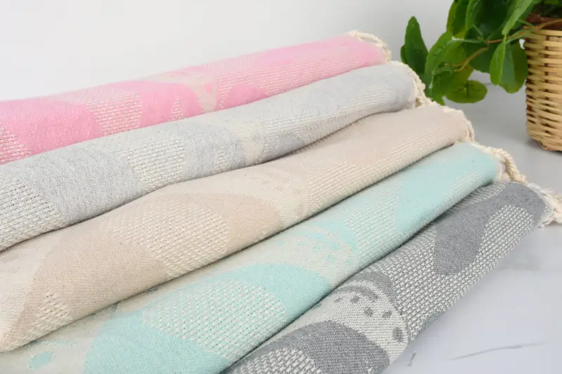 Peshtemal Towel, 70x40 Cotton Whale Design Towel, Valentines Day Gift For Him, Bachelorette Party Decorations, Spa Towel, Wedding Gifts Towel - 3