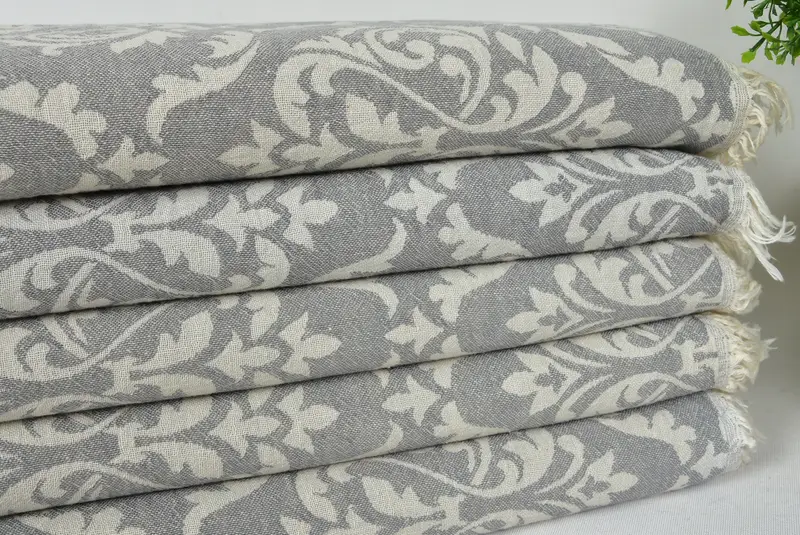 Beach towel, Peshtemal Towel, 68x36 Cotton Baroque Towel, Girls Weekend Getaways Gifts, Boyfriend Christmas Gift, Bulk Order Towel, Bridesmaid Gifts - 3