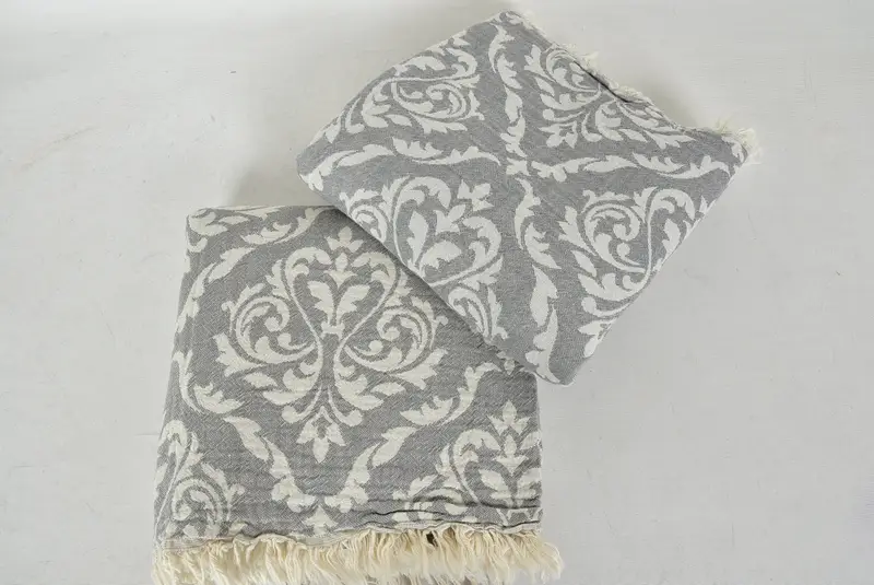 Beach towel, Peshtemal Towel, 68x36 Cotton Baroque Towel, Girls Weekend Getaways Gifts, Boyfriend Christmas Gift, Bulk Order Towel, Bridesmaid Gifts - 6