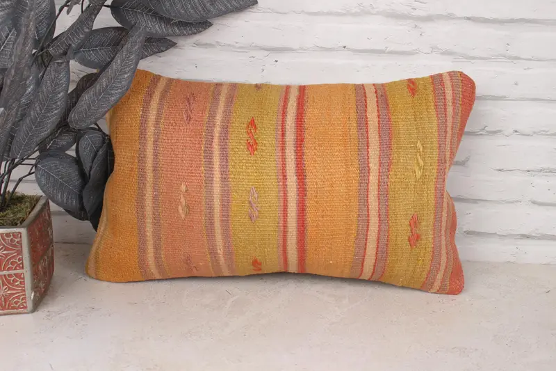 Pillow for Couch, Cushion, 12x20 Green Cushion Case, Designer Throw Cushion Cover, Home Decor Pillow, Boho Pillow Sham Cover, Natural Pillow Case - 1