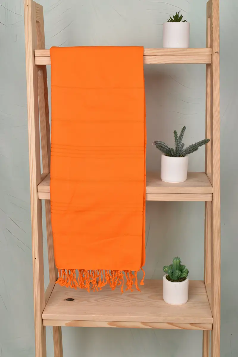 Home Decor Gifts, Gifts For Him, Bridal Shower Gift, Peshtemal Towel USA, Christmas Gift, 70x40 Cotton Striped Towel, Decorative Towel - 8