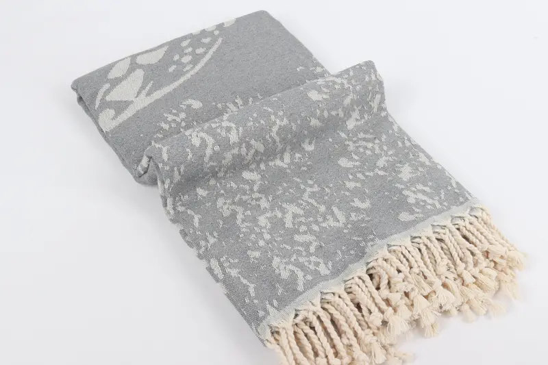 70x40 Cotton Carretta Patterned Towel, Beach Towel Monogram, Bachelorette Party Gift, Turkish Towel USA, Gifts For Him, Family Gift, Summer Towel - 7