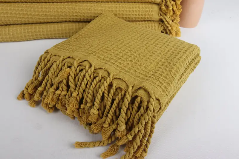 Gift For Mom, Bridesmaid Gifts, Custom Name Towel, 68x36 Cotton Waffle Towel, Absorbent towel, Eco-friendly Turkish peshtemal towel, Bridesmaid Gift - 5