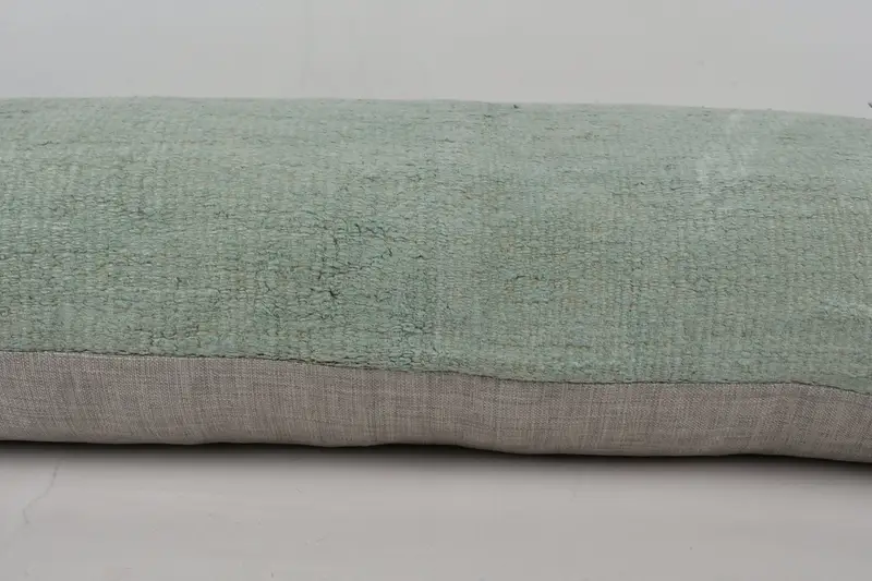Designer Throw Pillow Case, 16x36 Gray Cushion Case, Turkish Pillow, Floor Pillow Sham, Gift Pillow, Pillow for Couch, Pillow Cover - 5