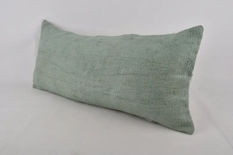 Designer Throw Pillow Case, 16x36 Gray Cushion Case, Turkish Pillow, Floor Pillow Sham, Gift Pillow, Pillow for Couch, Pillow Cover - 3