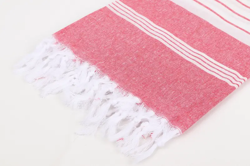 Fringed Turkish towel for poolside, Summer Gift, Birthday Gift, 68x36 Cotton Striped Towel, Bath towel, Custom Beach Towel, Custom Wedding Towel - 7