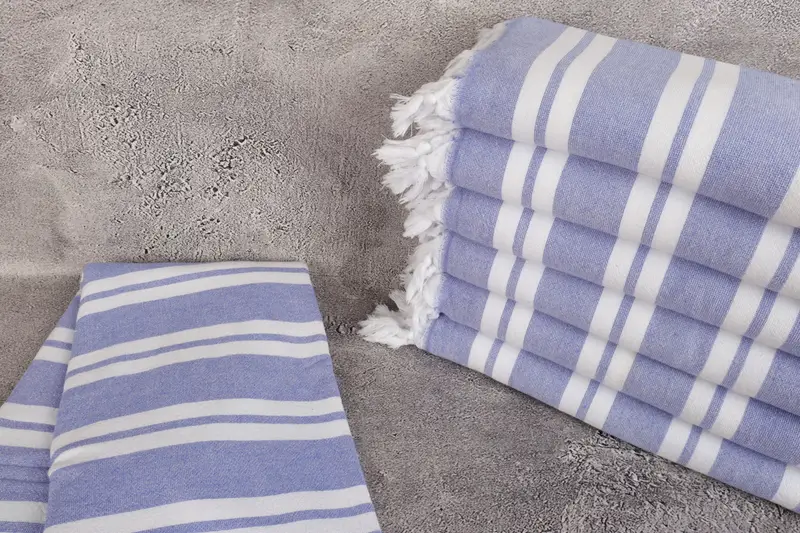 68x36 Cotton Striped Terry Towel, Sand-free towel, Wedding Towel, Bachelorette Party Gifts, Personalized Towel Gift, Housewarming Gift, Xmas Gifts - 2