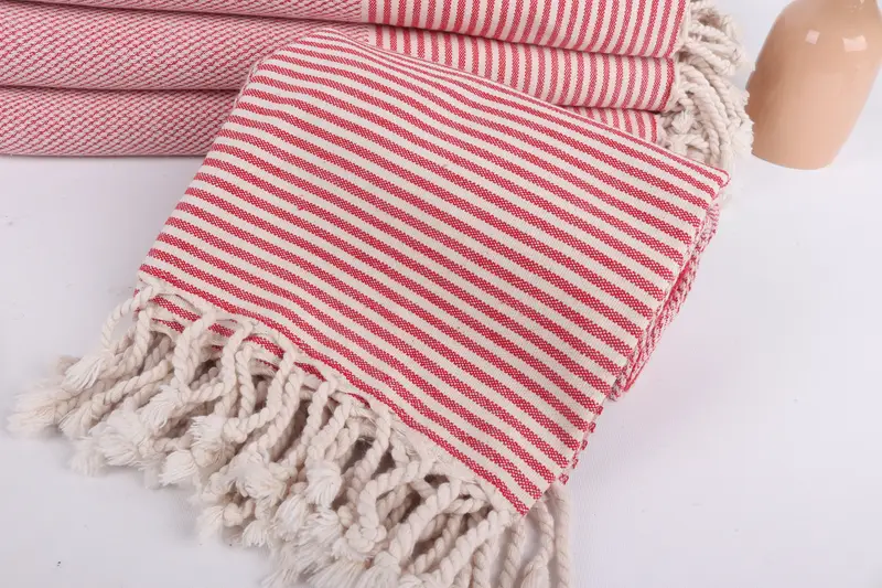 Hammam towel, Bachelor Party Favors, Valentines Day Gift For Him, Bachelorette Towel, 70x36 Cotton Striped Towel, Quick-dry peshtemal, Travel towel - 4