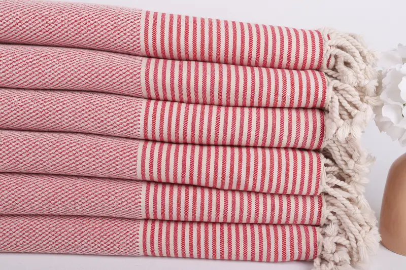 Hammam towel, Bachelor Party Favors, Valentines Day Gift For Him, Bachelorette Towel, 70x36 Cotton Striped Towel, Quick-dry peshtemal, Travel towel - 3