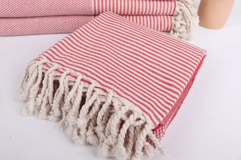 Hammam towel, Bachelor Party Favors, Valentines Day Gift For Him, Bachelorette Towel, 70x36 Cotton Striped Towel, Quick-dry peshtemal, Travel towel - 5
