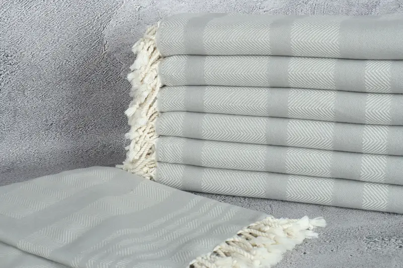 Bachelor Bachelorette Party Favors, Turkish Towel Monogram, Guest Towel, 68x38 Cotton Chevron Towel, Bridal Shower Gift, Grandma Gift, Custom Gift - 3
