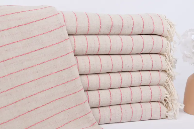 Monogrammed Beach Towel, Grandma Gift, 70x38 Cotton Striped Towel, Personalized Beach Towel, Beach Towel Bulk, Handmade Gift, Wedding Hand Made Gift - 1