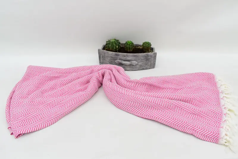 92x76 Cotton Chevron Towel, Shower Curtain, Bachelorette Gifts, Couch Blanket, Organic Throw, Bridesmaid Gifts, Woven Blanket, Oversized Beach Towel - 6
