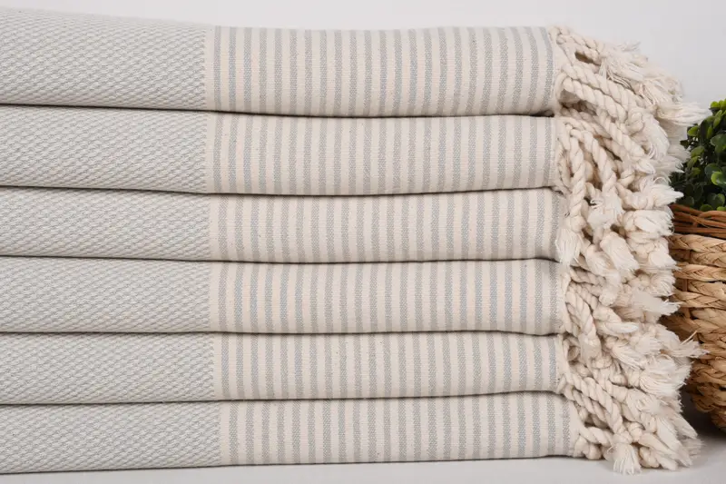 Yoga Towel, Wedding Favors, Gift Towel, Turkish bath towel, Quick-dry peshtemal, 70x36 Cotton Striped Towel, Custom monogram Turkish beach towel USA - 2