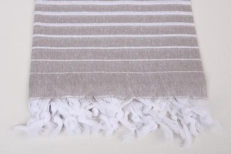 Gym Towel, Travel towel, Turkish Towel Beach, 70x40 Cotton Striped Towel, Bridesmaid Gift Towel, Turkish Beach Towel Monogram, Christmas Gift - 3