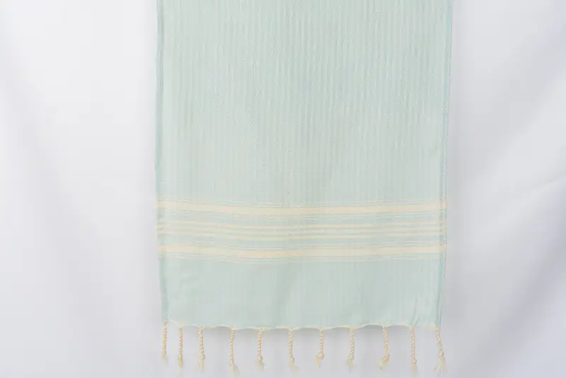 Monogramlı el havlu, yaz hediyesi, 40x18 pamuklu çizgili havlu, banyo havlu, gelin için hediye, monogramlı Türk havlu, kişiselleştirilmiş bulaşık havlu - 8