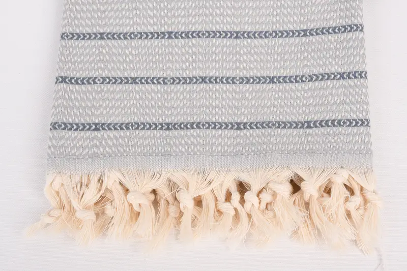 70x40 Cotton Striped Towel, Holiday Towel, Personalized Bridesmaid Gift, Christmas Gift, Bachelorette Party Gifts Bridesmaids, Fouta towel - 3