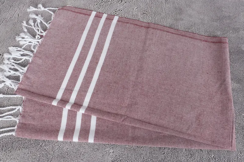 Wedding Anniversary Gift, Personalized Dish Towel, Home Decor Towel, 40x20 Cotton Striped Towel, Personalized Hand Towel, Monogram Kitchen Towel - 6