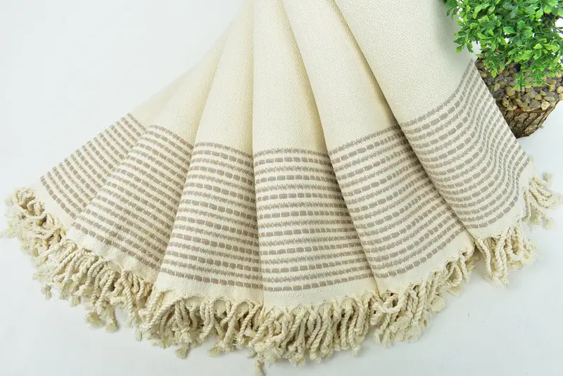 Summer Towel, Turkish beach towel, Welcome Wedding Gift, Personalized Home Gift Wedding, Summer Gift, Beach towel, 70x36 Cotton Striped Towel - 4