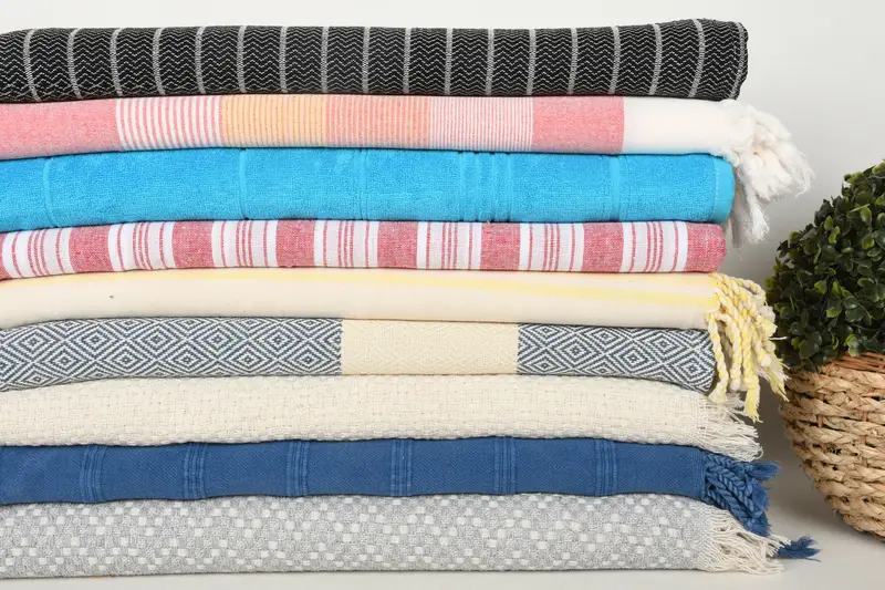 70x40 Cotton Set of 10 Towel, Home Decor Towel, Luxury towel, Personalized Turkish Towel, Wedding Favors, Embroidery Towel, Organic Cotton Towel - 3
