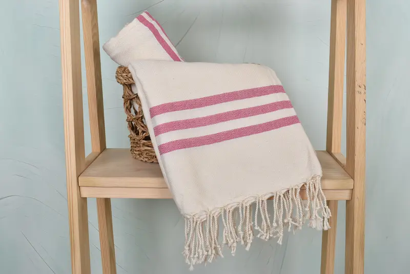 Bachelorette Party Gifts Bridesmaids, Personalized Towel, Organic Turkish towel, 70x40 Cotton Striped Towel, Unique Gift, Bachelorette Party Gifts - 4
