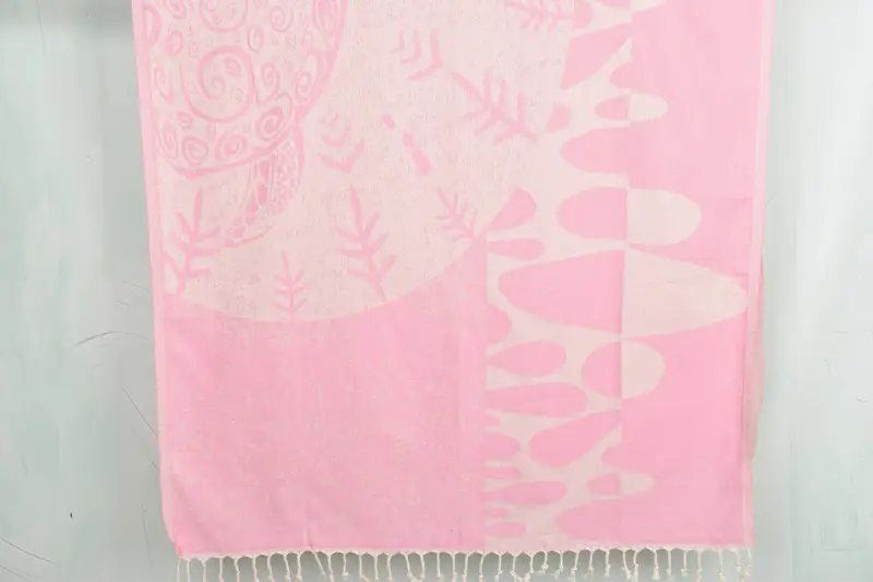 Summer Gift Ideas, 70x40 Cotton Turtle Design Towel, Mother Of The Groom Gift, Scarf Towel, Turkish Towel Beach, Best Beach Towel, Embroidered Towel - 1