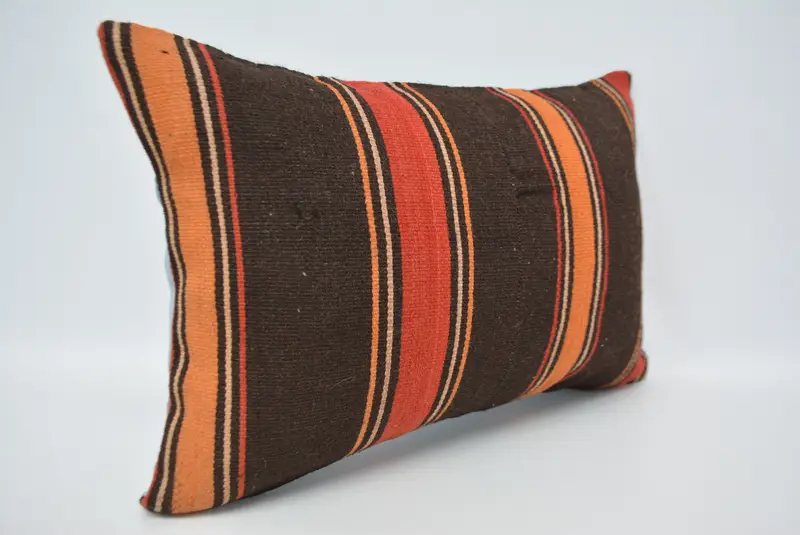Boho Pillow, Cushion Case, Decorative Throw Pillow, 16x24 Red Pillow Sham, Nautical Throw Pillow Cover, Pillow for Sofa, Pillow for Couch - 3