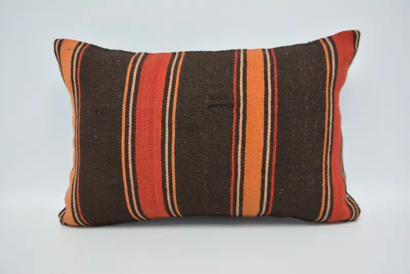 Boho Pillow, Cushion Case, Decorative Throw Pillow, 16x24 Red Pillow Sham, Nautical Throw Pillow Cover, Pillow for Sofa, Pillow for Couch - 1