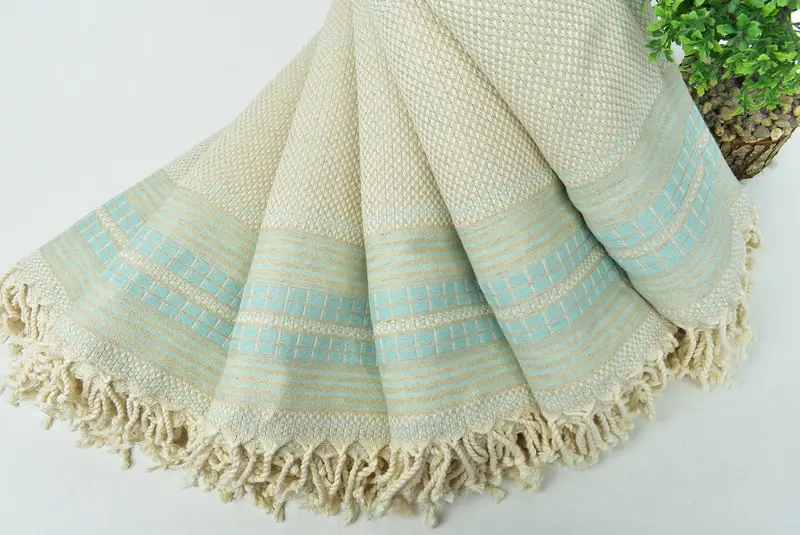 Wedding Gift, Turkish Beach Towel Personalized, 68x40 Linen Striped Towel, Pool Towels, Summer Towel, Gift For Her, Turkish towel, Halloween Gifts - 4