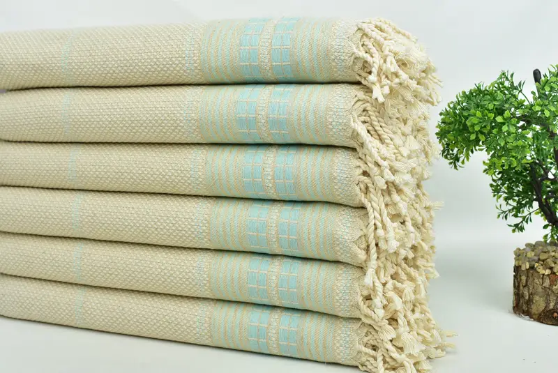Wedding Gift, Turkish Beach Towel Personalized, 68x40 Linen Striped Towel, Pool Towels, Summer Towel, Gift For Her, Turkish towel, Halloween Gifts - 3