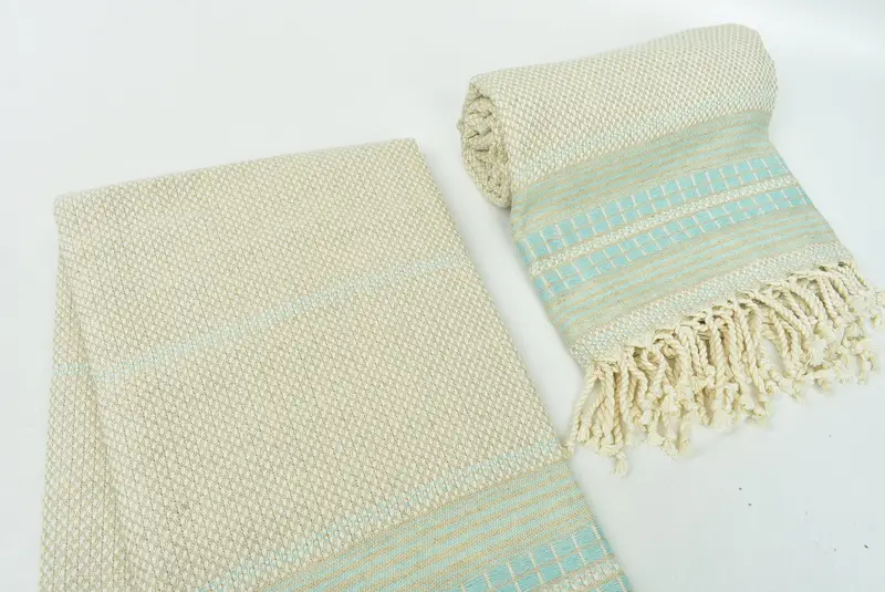 Wedding Gift, Turkish Beach Towel Personalized, 68x40 Linen Striped Towel, Pool Towels, Summer Towel, Gift For Her, Turkish towel, Halloween Gifts - 7