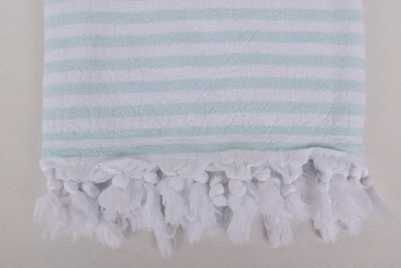 Home Decor Gifts, 70x36 Linen Terry Striped Towel, Personalized Gifts, Travel Towel, Bridal Shower Favor, Sand-resistant towel, Custom Turkish Towel - 3