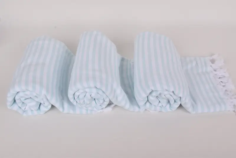 Home Decor Gifts, 70x36 Linen Terry Striped Towel, Personalized Gifts, Travel Towel, Bridal Shower Favor, Sand-resistant towel, Custom Turkish Towel - 8