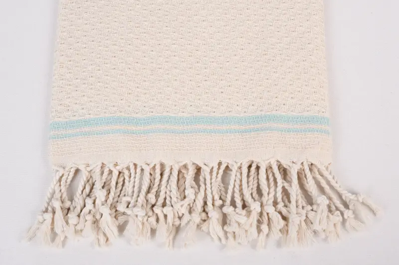 Gift For Her, Guest Towel, Housewarming Gift, Beach Size Towel, Summer Towel, Soft towel, 68x36 Cotton Striped Towel, Best Friend Gift Ideas - 3