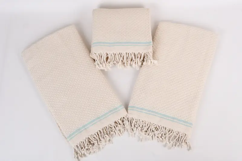 Gift For Her, Guest Towel, Housewarming Gift, Beach Size Towel, Summer Towel, Soft towel, 68x36 Cotton Striped Towel, Best Friend Gift Ideas - 6
