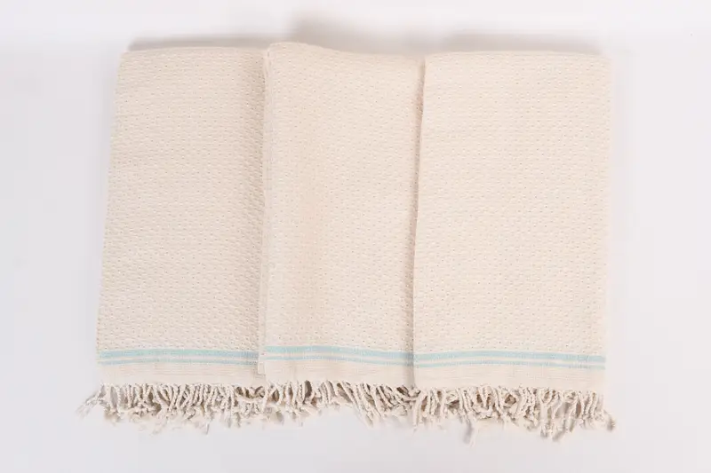 Gift For Her, Guest Towel, Housewarming Gift, Beach Size Towel, Summer Towel, Soft towel, 68x36 Cotton Striped Towel, Best Friend Gift Ideas - 7