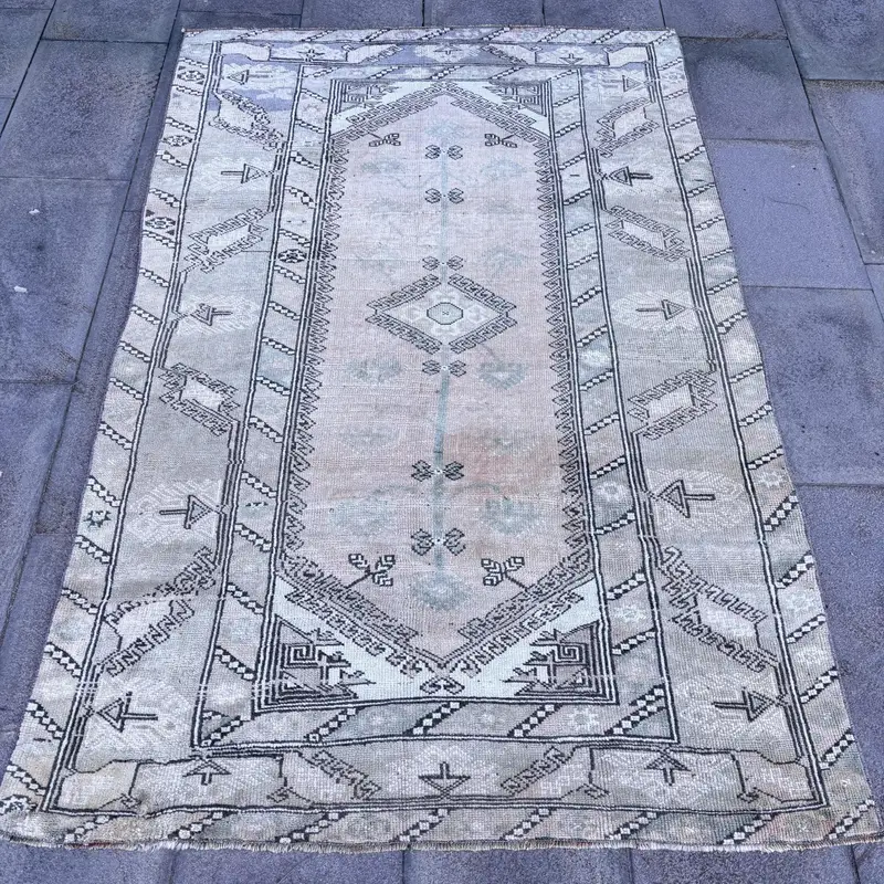 Alfombra verde con estampado animal 1,1x1,8m, decoración vibrante