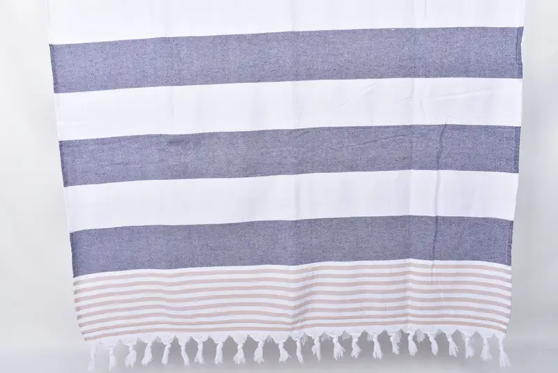 Cotton towel, Halloween Gifts, Bachelorette Party Decorations, 68x36 Cotton Striped Terry Towel, Peshtemal Towel, Housewarming Gift, Absorbent towel - 8