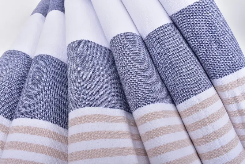 Cotton towel, Halloween Gifts, Bachelorette Party Decorations, 68x36 Cotton Striped Terry Towel, Peshtemal Towel, Housewarming Gift, Absorbent towel - 7