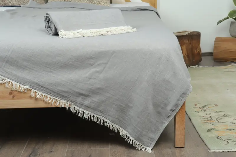 Aesthetic Blanket, Personalized Gifts, King Size Bedspread, Custom Wedding Gifts, Decorative Blanket, Family Gift Basket, 70x60 Cotton Solid Towel - 1