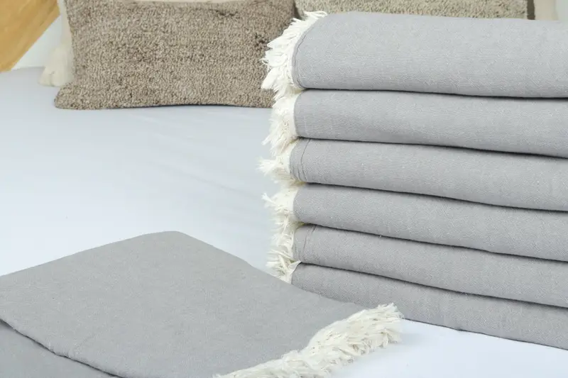 Aesthetic Blanket, Personalized Gifts, King Size Bedspread, Custom Wedding Gifts, Decorative Blanket, Family Gift Basket, 70x60 Cotton Solid Towel - 3