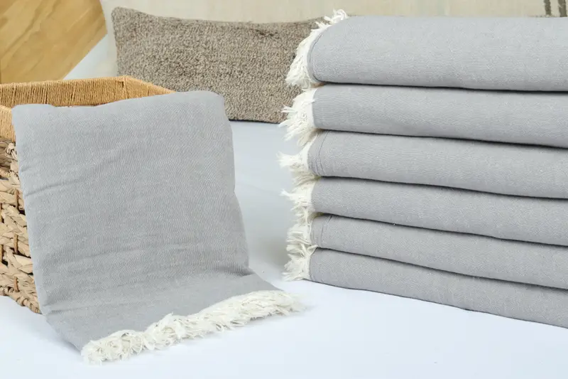 Aesthetic Blanket, Personalized Gifts, King Size Bedspread, Custom Wedding Gifts, Decorative Blanket, Family Gift Basket, 70x60 Cotton Solid Towel - 4